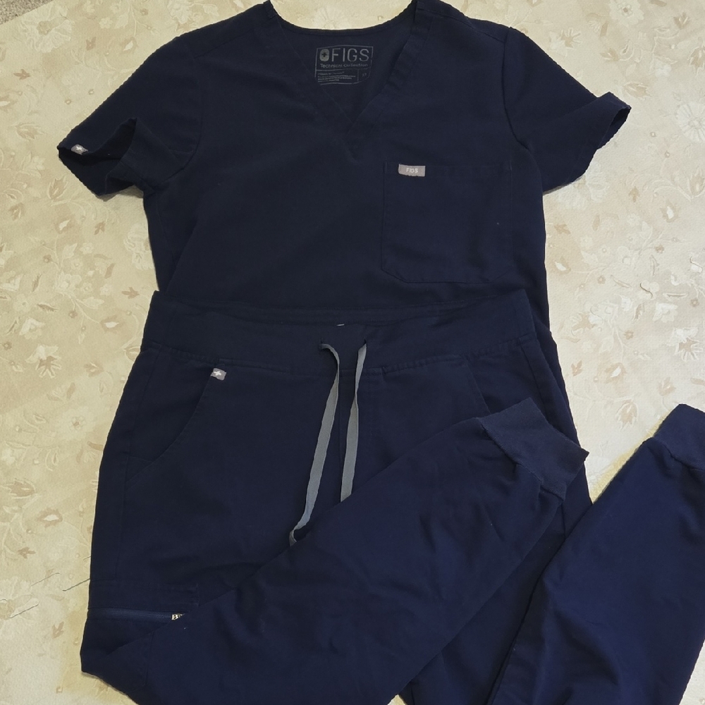 Figs Women’s Navy Scrub Set XS/S Catarina/Zola